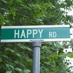 HappyRoadSign